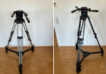3x Used Sachtler Tripod Systems including Head, Dolly and Spider