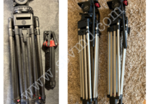 3x Used Sachtler Tripod Systems including Head, Dolly and Spider