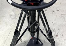 2x used Sachtler Pedestal Tripod System with Sachtler Video 20 Dolly