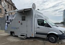 Used HD SNG -full redundant - Mercedes Sprinter 516 CDI prepared for 4 CCU controlled Camera chains