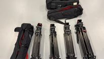 sachtler_01.jpg / 4x Used Sachtler Video 18p Tripod Systems including Head and Spider