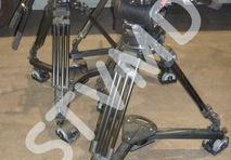 3x Used Cartoni Master 40 heavy tripod systems